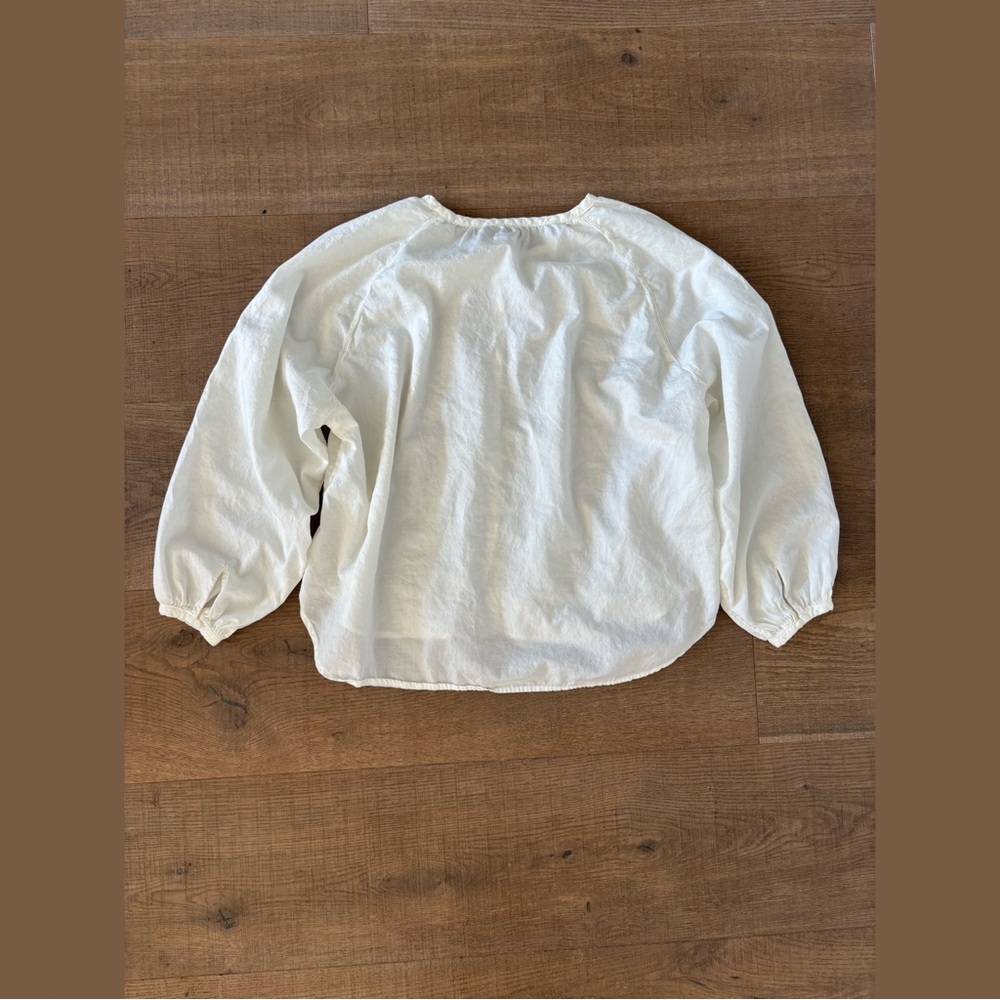 Outerknown Button Down 100% Cotton Blouse - image 2